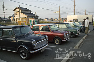 写真:7時に集合～