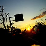 写真:夕日絶景